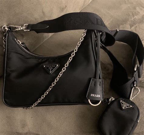 prada nylon shoulder bag dupe